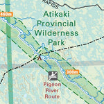 MBMB58 Bloodvein - Manitoba Backroad Mapbook Topo Preview 3