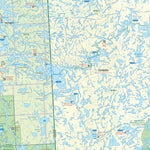 MBMB60 Pauingassi - Manitoba Backroad Mapbook Topo Preview 1