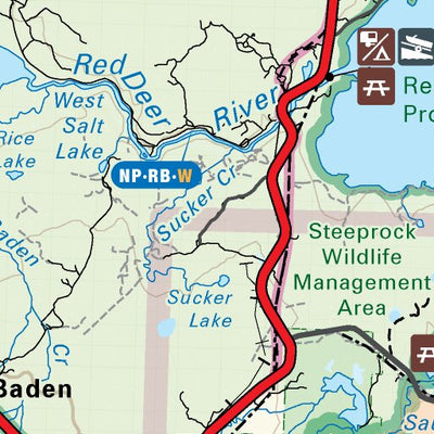 MBMB61 Birch River - Manitoba Backroad Mapbook Topo Preview 2