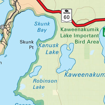 MBMB62 Grand Rapids - Manitoba Backroad Mapbook Topo Preview 2