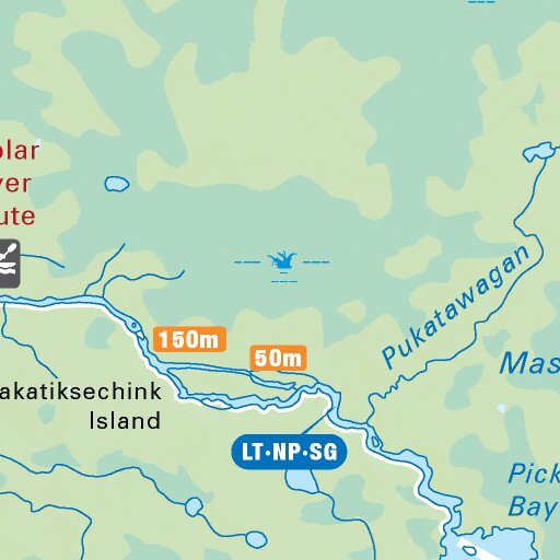 MBMB64 Poplar River - Manitoba Backroad Mapbook Topo Map by Backroad ...