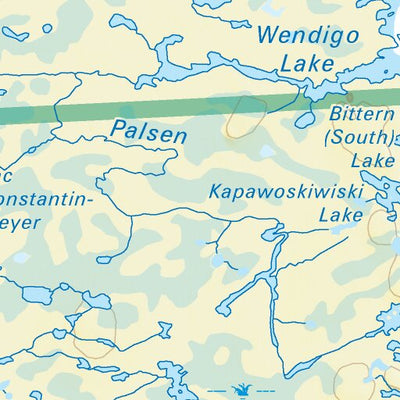 MBMB65 Charron Lake - Manitoba Backroad Mapbook Topo Preview 2