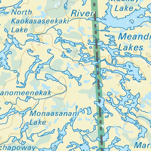 MBMB65 Charron Lake - Manitoba Backroad Mapbook Topo Map by Backroad ...