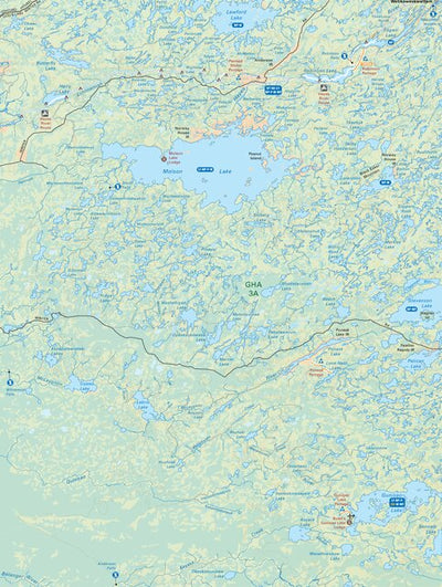 MBMB69 Molson Lake - Manitoba Backroad Mapbook Topo Preview 1