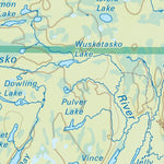 MBMB71 Snow Lake - Manitoba Backroad Mapbook Topo Preview 2