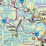 MBMB71 Snow Lake - Manitoba Backroad Mapbook Topo Preview 3