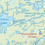 MBMB73 Pikwitonei - Manitoba Backroad Mapbook Topo Preview 2