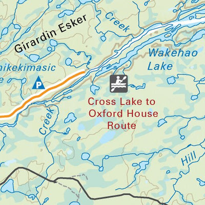 MBMB73 Pikwitonei - Manitoba Backroad Mapbook Topo Preview 3