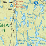 MBMB74 Pukatawagan - Manitoba Backroad Mapbook Topo Preview 2