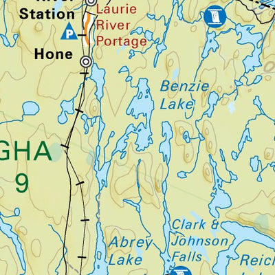 MBMB74 Pukatawagan - Manitoba Backroad Mapbook Topo Preview 2