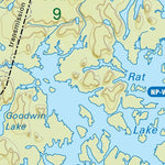 MBMB75 Leaf Rapids - Manitoba Backroad Mapbook Topo Preview 2