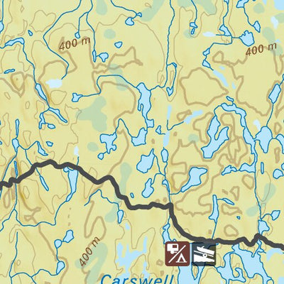 MBMB78 Lynn Lake - Manitoba Backroad Mapbook Topo Preview 3