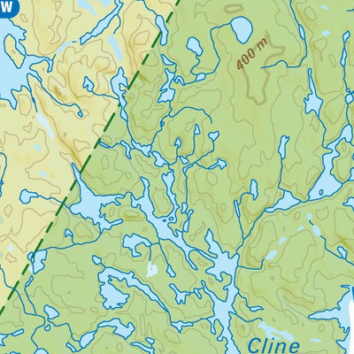 MBMB79 Eden Lake - Manitoba Backroad Mapbook Topo Preview 3
