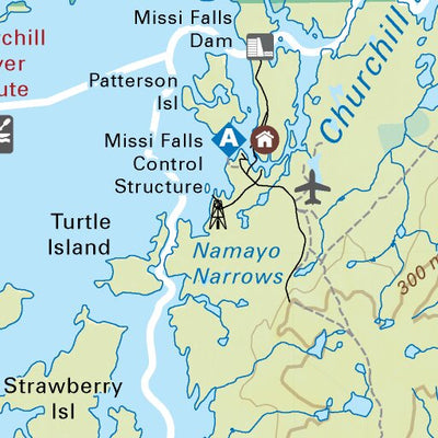 MBMB80 South Indian Lake - Manitoba Backroad Mapbook Topo Preview 2