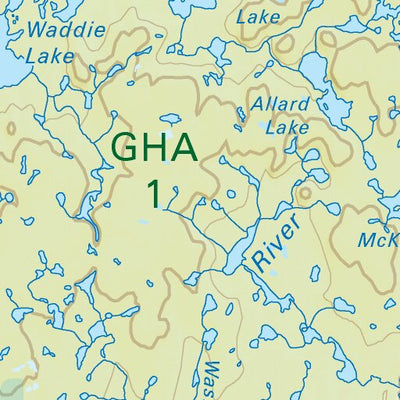 MBMB80 South Indian Lake - Manitoba Backroad Mapbook Topo Preview 3