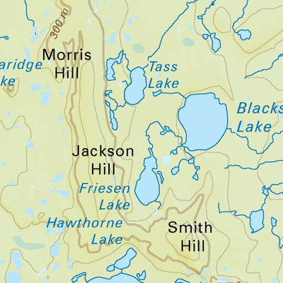 MBMB81 Churchill River - Manitoba Backroad Mapbook Topo Preview 3