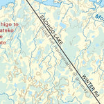 MBMB83 Kistigan Lake - Manitoba Backroad Mapbook Topo Preview 3