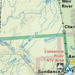 MBMB84 Gillam - Manitoba Backroad Mapbook Topo Preview 2