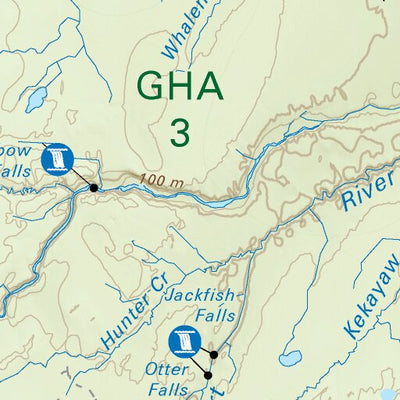 MBMB84 Gillam - Manitoba Backroad Mapbook Topo Preview 3