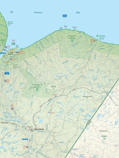 MBMB85 Shamattawa - Manitoba Backroad Mapbook Topo Preview 1