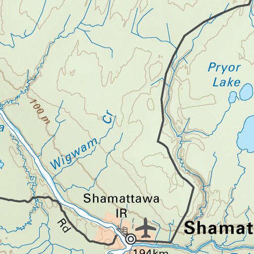 MBMB85 Shamattawa - Manitoba Backroad Mapbook Topo Map by Backroad ...