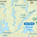 MBMB86 Lac Brochet - Manitoba Backroad Mapbook Topo Preview 2