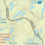 MBMB86 Lac Brochet - Manitoba Backroad Mapbook Topo Preview 3