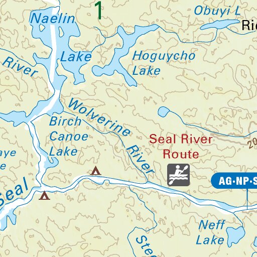 MBMB87 Seal River - Manitoba Backroad Mapbook Topo Map by Backroad ...