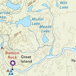 MBMB87 Seal River - Manitoba Backroad Mapbook Topo Preview 3