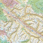 McBride Area (Robson Valley) Adventure Map - BC Topo Preview 1