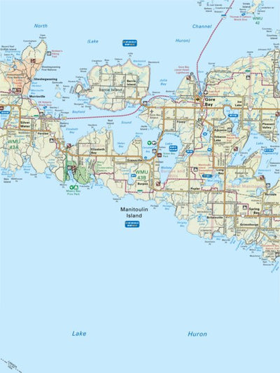 NEON02 Gore Bay – 6th ed Northeastern Ontario Topo Map by Backroad ...