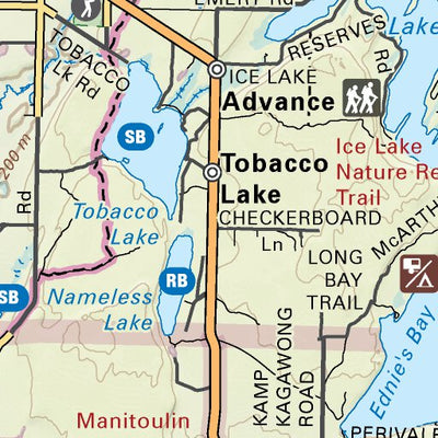Backroad Mapbooks NEON02 Gore Bay – 6th ed Northeastern Ontario Topo digital map