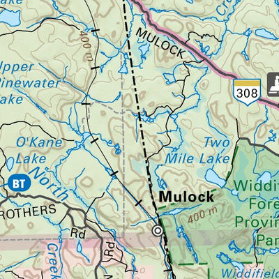 Backroad Mapbooks NEON13 North Bay – 6th ed Northeastern Ontario Topo digital map