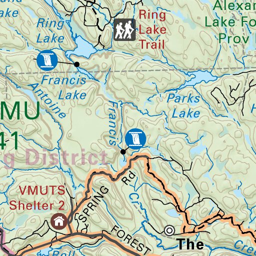 NEON14 Mattawa – 6th ed Northeastern Ontario Topo Map by Backroad ...