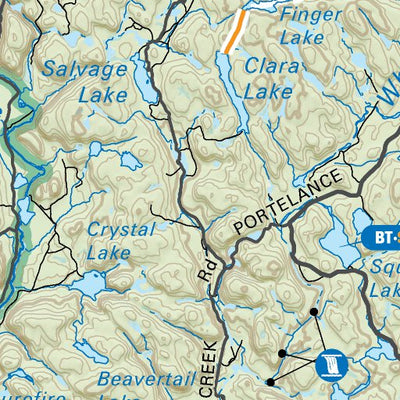 Backroad Mapbooks NEON18 Mississagi River – 6th ed Northeastern Ontario Topo digital map