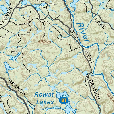 Backroad Mapbooks NEON19 Pogamasing Lake – 6th ed Northeastern Ontario Topo digital map