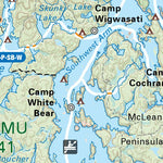 Backroad Mapbooks NEON22 Lake Temagami – 6th ed Northeastern Ontario Topo digital map