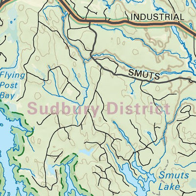 NEON29 Gogama - 6th ed Northeastern Ontario Topo Map by Backroad ...