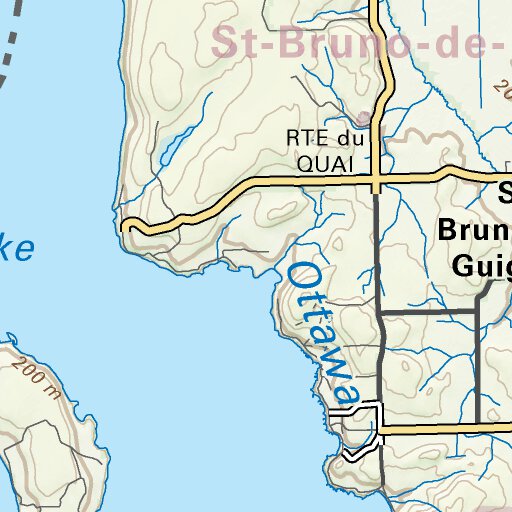 NEON33 Temiskaming Shores - Northeastern Ontario Topo Map by Backroad ...
