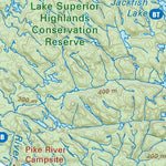 Backroad Mapbooks NEON34 Pukaskwa National Park - 6th ed Northeastern Ontario Topo digital map