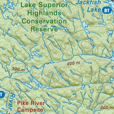 Backroad Mapbooks NEON34 Pukaskwa National Park - Northeastern Ontario Topo bundle exclusive
