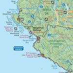 Backroad Mapbooks NEON35 INSET Gargantua Bay - 6th ed Northeastern Ontario Topo digital map