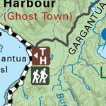 Backroad Mapbooks NEON35 INSET Gargantua Bay - 6th ed Northeastern Ontario Topo digital map