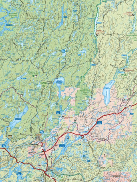 Backroad Mapbooks NEON38 Chapleau - Northeastern Ontario Topo bundle exclusive