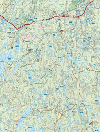 Backroad Mapbooks NEON40 Horwood Lake - 6th ed Northeastern Ontario Topo digital map