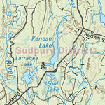 Backroad Mapbooks NEON40 Horwood Lake - 6th ed Northeastern Ontario Topo digital map