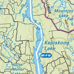 Backroad Mapbooks NEON41 Mattagami - Northeastern Ontario Topo bundle exclusive