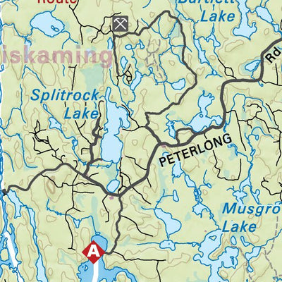 Backroad Mapbooks NEON41 Mattagami - Northeastern Ontario Topo bundle exclusive