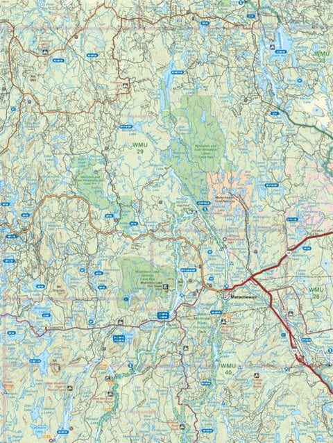 Backroad Mapbooks NEON42 Matachewan - 6th ed Northeastern Ontario Topo digital map