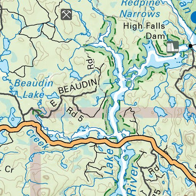 Backroad Mapbooks NEON42 Matachewan - 6th ed Northeastern Ontario Topo digital map